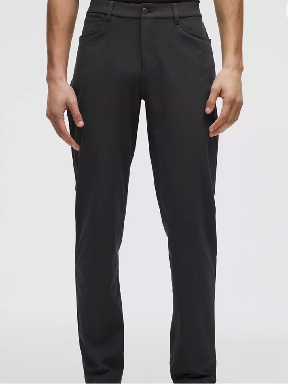 Lululemon Men’s ABC Classic Straight Leg Trouser Dark Grey Size 30x32